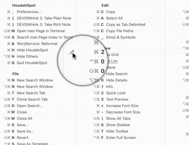 Screenshot: Find files using multiple criteria