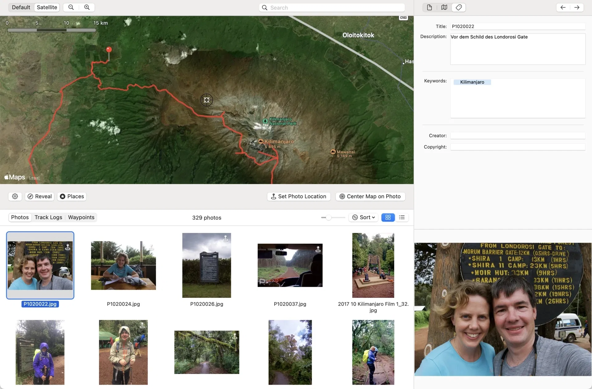 Bildschirmvideo: Kilimanjaro Lemosho Trail